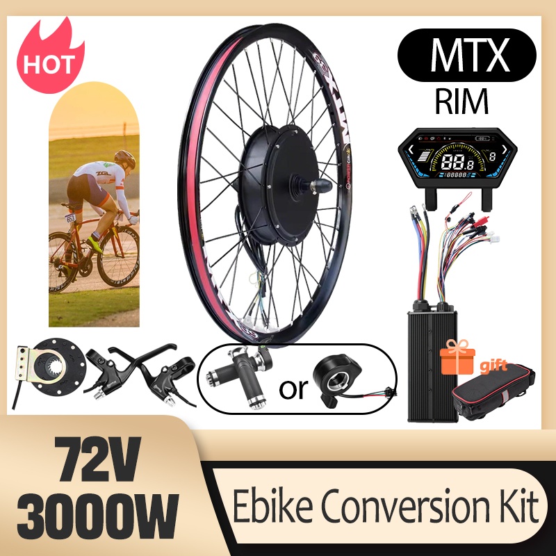 Ebike Conversion Kit 72V 3000W - Kit di Conversione E-bike MTX39 3000W