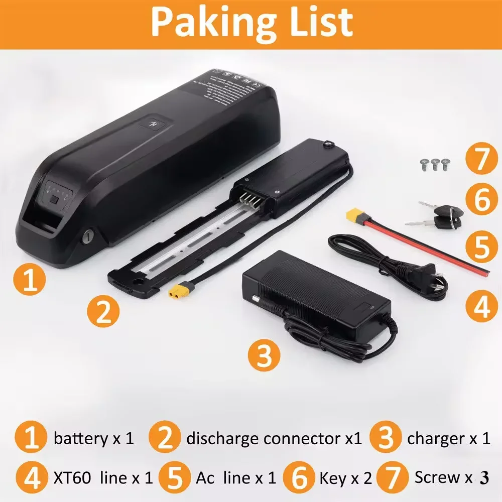 Per Hailong EBike Batteria 36V - Ebike Battery 48V 20Ah Hailong recensione e prezzo