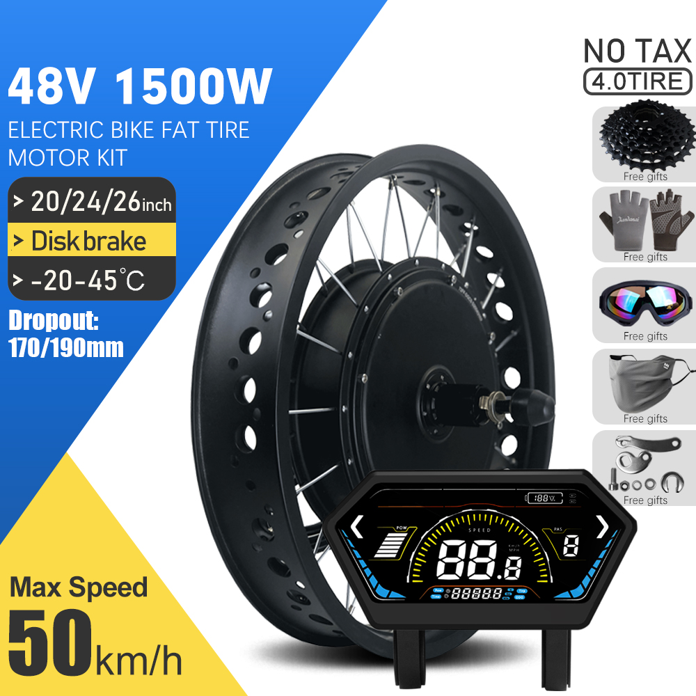 Kit Bici Elettrica Fat Bike 48 - 72V 5000W Hub Motor Kit recensione e prezzo